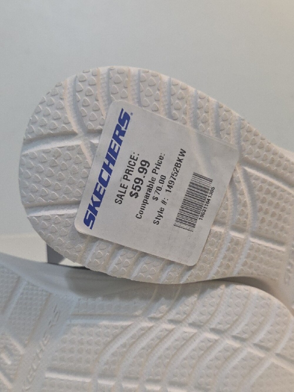 Womens Skechers Black Knit Sneakers with Leopard-Print Lining. New No Box - Picture 6 of 7
